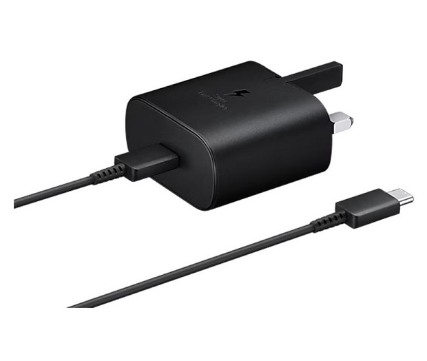 شارژر دیواری 25 وات سامسونگ مدل EP-TA800 به همراه کابل USB-C به USB-C اصلی